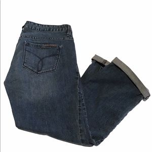 Calvin Klein Straight Leg ankle Jeans